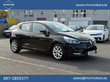 2018 Renault Clio FREE 12 MONTH WARRANTY + NCT  + 2 PREVIOUS OWNERS €10,950