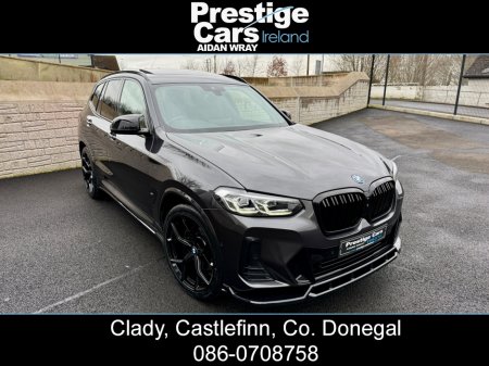 2022 BMW X3 X DRIVE 30E M SPORT AUTO PETROL/PLUG IN HYBRID,LCI NEW MODEL,*PAN ROOF*,SOPHISTO GREY,M PERFORMANCE BODY KIT,COMFORT PLUS PACK,HEATED LEATHER,CAMERAS,AMBIENT LIGHTING,VIRTUAL COCKPIT,XENONS,FBMWSH €46,150 thumbnail