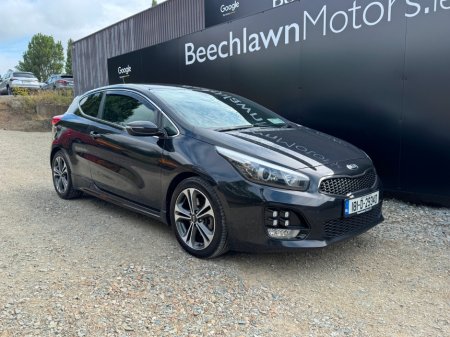 2018 Kia Ceed 1.6 CRDI GT LINE 3DR // GREAT CONDITION // 03/26 NCT // DOCUMENTED SERVICE HISTORY // UPGRADED ALLOY WHEELS, PRIVACY GLASS AND CRUISE CONTROL // €10,950