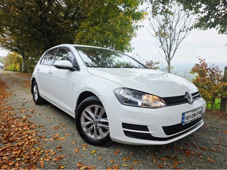 2016 Volkswagen Golf 1.6 TDI S BLUEMOTION 110PS 5DR From €57 P/W