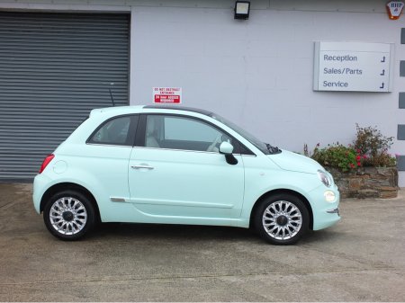2016 Fiat 500 1.2 8V 69BHP LOUNGE S4 2DR €8,150