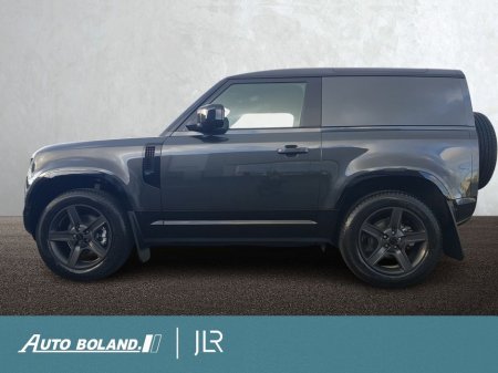 2026 Land Rover Defender * In stock for immediate delivery * X-Dynamic SE 3 Seat D250 Hardtop 90 - 20" Satin Grey Alloy Wheel, Keyless Entry, 360 3D Surround Camera, Air Suspension, Clear Sight Camera €80,450 thumbnail