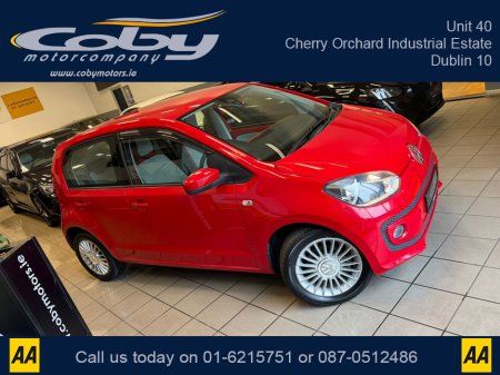 2014 Volkswagen up! 1.0 AUTO 5DR. New NCT done before collection, Half Leather, Heated Seats, Parking Sensors, AUX, Central Locking, Radio, CD Player, Air Conditioning,  Luggage Cover, Electric Front Windows and more. €7,950 thumbnail