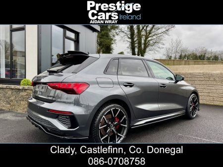 2022 Audi A3 1.4 45 TFSI E S LINE COMPETITION SPORTBACK BLACK EDITION,BODY KIT,DAYTONA GREY,XENON LIGHTS,AMBIENT LIGHTING,VIRTUAL COCKPIT,LEATHER,APPLE CAR PLAY,ONE OWNER,FULL AUDI HISTORY,HIGH SPEC €28,000 thumbnail