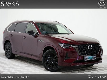 2026 Mazda CX-80 IN STOCK FOR 261 JANUARY DELIVERY*2.5L e-SKYACTIV PHEV 327ps 8AT AWD HOMURA PLUS 6 SEATER