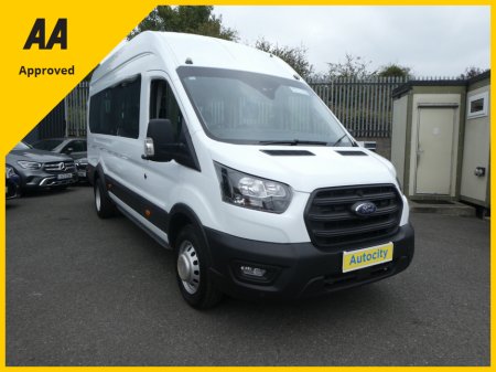 2021 Ford Transit BUS 17seats, isofix, reverse camera, usb, DOE 08/26 €49,450