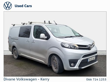 2018 Toyota Proace CREWCAB 2.0 GX 4DR 6 SEATER TRADE SALE