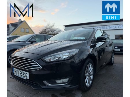 2016 Ford Focus 1.5 TDCI TITANIUM 120PS 6SPEED 5DR €10,950