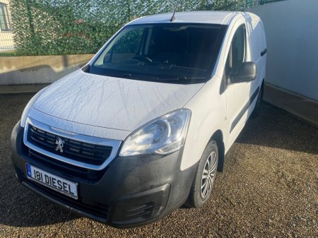 2018 Peugeot Partner PROFESSIONAL L1 BLUE HDI €10,950