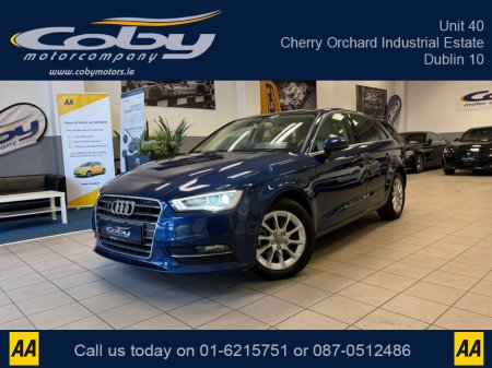 2014 Audi A3 1.4 Auto TFSI Hatchback. New NCT done before collection, Full Leather, Heated Seats, Panoramic Roof, Dual Climate Control, Reverse Camera, Parking Sensors, Full Electrics, Handsfree, and more. €12,950 thumbnail