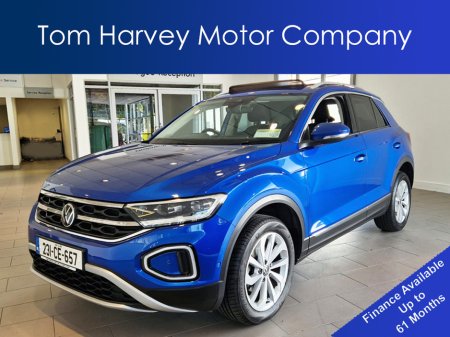 2023 Volkswagen T-Roc STYLE *PLUS* 1.5 TSI 150hp DSG + Sunroof €33,950