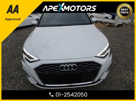 2022 Audi A3 FINANCE ARRANGED * 1.0 4Dr SALOON  * NEW NCT APR-26 * STAMPED SERVICE HISTORY * AA APPROVED * 101 SAFETY CHECKLIST * AUTOMATIC (DSG) * IMMACULATE * HEATED SEATS * COLOUR REVERSE CAMERA * TOP-SPEC €30,949