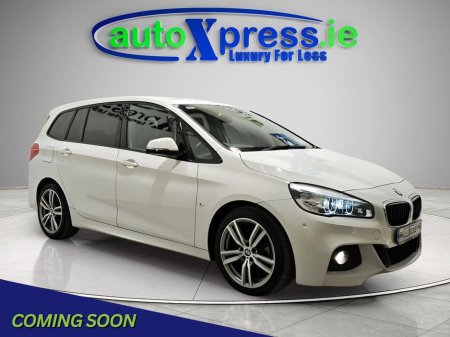 2016 BMW 2 Series Gran Tourer 7 Seater 218D M-SPORT Automatic, Reversing camera