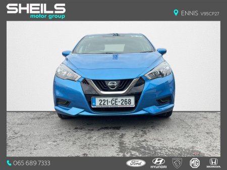 2022 Nissan Micra 1.0T Petrol SV €13,950 thumbnail