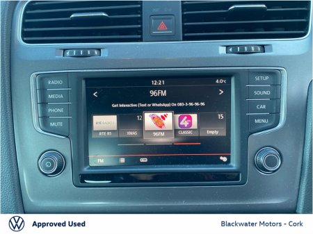 2016 Volkswagen Golf 1.2 85BHP TRENDLINE €14,995 thumbnail