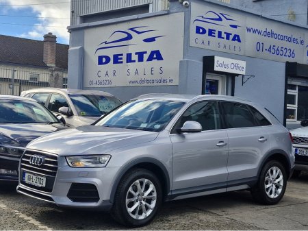 2016 Audi Q3 SE 2.0 TDI 150BHP MANUAL NCT 06/26 TAX 02/26 FINANCE AVAILABLE @ €67 PER WEEK 2 KEYS/ SERVICE HISTORY/ AUDI MMI/ PARKING SENSORS/ BLUETOOTH/ ALLOYS/ POP UP DISPLAY/ HISTORY CHECKED €14,900