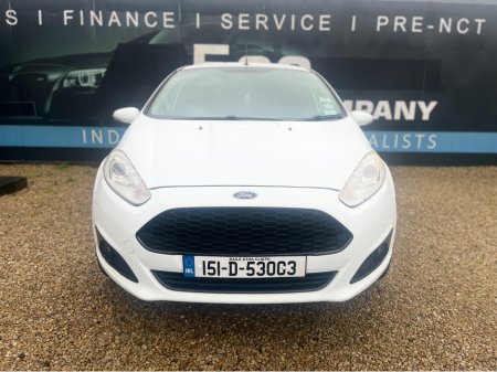 2015 Ford Fiesta 1.25 ZETEC 82BHP,MANUAL, NCT 11/2026, TAXED 03/2026, LOW TAX, LOW INSURANCE €8,495