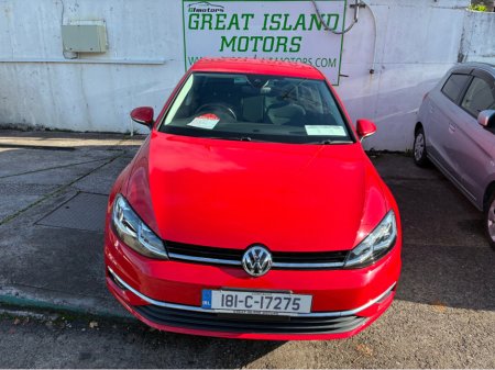 2018 Volkswagen Golf 1.2TSI 3DR 85HP Trendline €18,250