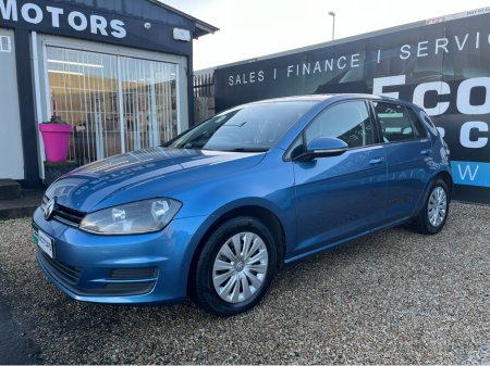 2013 Volkswagen Golf S BLUEMOTION 1.2 TSI TECHNOLOGY, NEW NCT 12/2026, LOW MILES €10,995