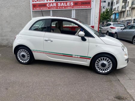 2012 Fiat 500 1.2 LOUNGE 69BHP 3DR €6,750