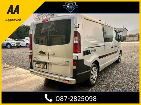 2017 Opel Vivaro 6 SEATER CREW CAB VIVARO-B SPORTIVE L2H1 120PS 5DR €15,950 thumbnail