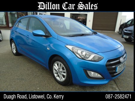 2017 Hyundai i30 SE 110PS 5DR €12,000