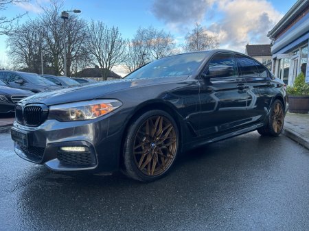 2019 BMW 5 Series M-Sport Performance Pack - Stunning Bronze Alloy Upgrade - Trade-in Welcome & finance arranged - Nct & Tax - Assured Dealer Warranty - €26,950 thumbnail