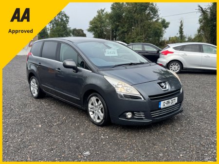 2012 Peugeot 5008 1.6 HDI ACTIVE 112BHP 5DR €5,250