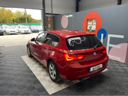 2018 BMW 1 Series ONLY €16950! 2018 BMW 1 SERIES AUTOMATIC 118D 2.0L DIESEL / 80K KMS / LANE ASSIST, REVERSE CAMERA & MORE €16,950