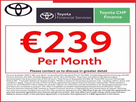 2020 Toyota Corolla Luna - Hybrid - 1 Owner - Full TOYOTA Service History - Great Features - Automatic // Remote Central Locking // Front Electric Windows // Rear Electric Windows // Electric Mirrors // Finger Tip Stereo €20,399