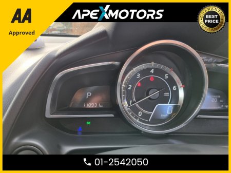 2016 Mazda Mazda2 FINANCE ARRANGED * RELIABLE * DIESEL * AUTOMATIC * NEW NCT AUG-27 * HEATED SEATS * AA APPROVED * 101 SAFETY CHECKLIST * IMMACULATE * COLOUR REVERSE CAMERA * TOP-SPEC 5DR HATCH * LOW LOW KMs €9,949