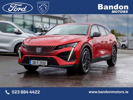 2026 Peugeot 408 2026 PEUGEOT 408 MHEV 145BHP e-DCS6 GT Auto thumbnail