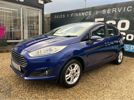 2016 Ford Fiesta 1.25 ZETEC, LOW KMS, NCT 09/2026, TAX 10/2026, CHEAP INSURANCE €9,495
