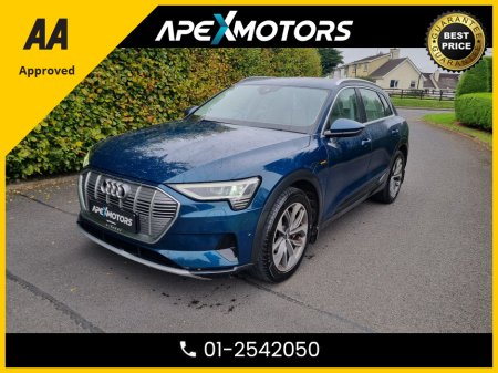 2020 Audi e-tron FINANCE ARRANGED * TECHNIK 50 QUATTRO * FULL ELECTRIC * 230kW 50 Quattro 71kWh Technik 5dr Auto * NEW NCT NOV-27 * IMMACULATE * AA APPROVED * 101 SAFETY CHECKLIST * AUTOMATIC * HEATED SEATS * COLOUR R €25,949