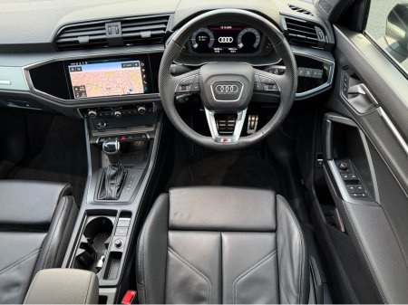 2024 Audi Q3 GREAT SPEC//S LINE 45 TFSI E//LOW MILEAGE//FULL LEATHER//REVERSE CAMERA//FINANCE PACKAGES €44,900 thumbnail