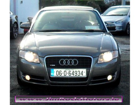 2006 Audi A4 CABRIO 2.0 TFSI 200BHP SPORT AUTO........NCT 07/25......TAXED 02/25 €4,995