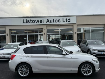 2019 BMW 1 Series FASHIONISTA 2.0D AUTOMATIC * COMES WITH 2 YEAR NEW NCT, SERVICE BOOK PRESENT WITH 4 SERVICE STAMPS, PARKING SENSORS FRONT & REAR,  ADAPTIVE CRUISE CONTROL, MULTIMEDIA DISPLAY, ISOFIX, 2 KEYS * €20,950