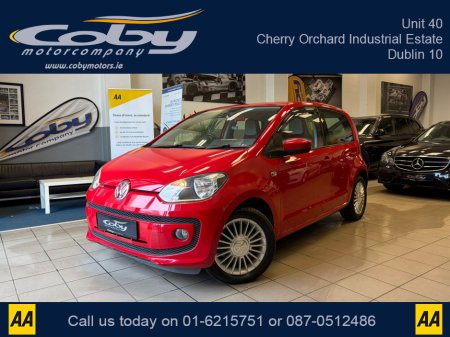2014 Volkswagen up! 1.0 AUTO 5DR. New NCT done before collection, Half Leather, Heated Seats, Parking Sensors, AUX, Central Locking, Radio, CD Player, Air Conditioning,  Luggage Cover, Electric Front Windows and more. €7,950 thumbnail