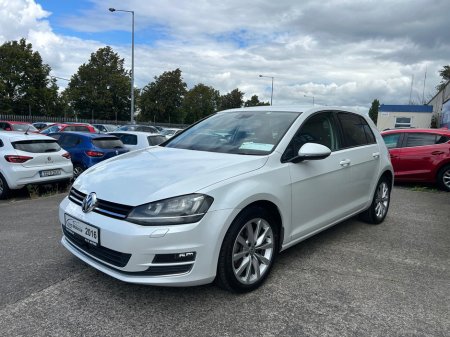2016 Volkswagen Golf MEISTER HIGHLINE AUTOMATIC 1.4 PETROL //MASSIVE SPEC//FULL LEATHER//HEATED SEATS//LOW MILES//AUTUMN SALE €1000 REDUCTION// €16,950