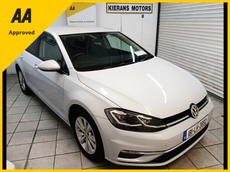 2018 Volkswagen Golf 1.2 AUTOMATIC COMFORTLINE : ONLY 37000 KMS : REV CAM : FINANCE ARRANGED : €17,750