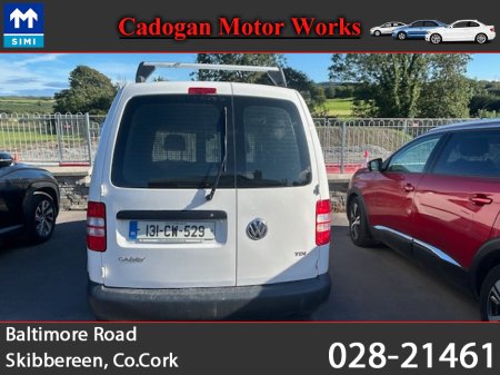 2013 Volkswagen Caddy VAN 1.6 TDI 102HP 5SPEED 5DR €8,500