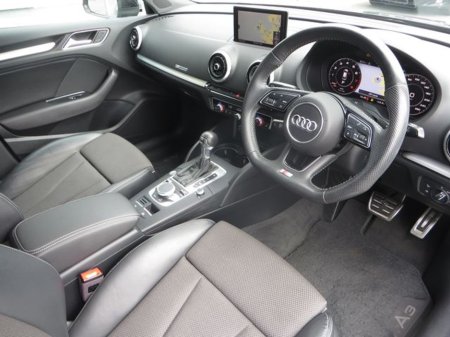2018 Audi A3 1.4 TFSi S-Line Auto / Low Kilometers / €22,950 thumbnail