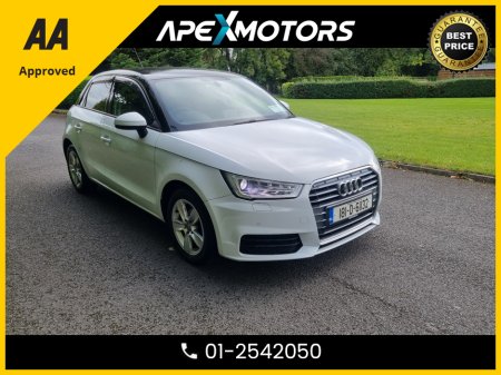 2018 Audi A1 FINANCE ARRANGED * IMMACULATE * 1.0 5Dr AUTO * NEW NCT SEP-27 * AA APPROVED * 101 SAFETY CHECKLIST * AUTOMATIC (DSG) * IMMACULATE * HEATED SEATS * STAMPED SERVICE HISTORY * TOP-SPEC 5DR HATCH * LOW LO €16,949