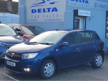 2018 Dacia Sandero SIGNATURE 1.0L PETROL 75BHP MANUAL NCT 09/27 TAX €200 PER YEAR FINANCE AVAILABLE @ €36 PER WEEK 2 KEYS/ PART SERVICE HISTORY/ TOUCH SCREEN MEDIA/ SAT NAV/ PARKING SENSORS/ BLUETOOTH/ HISTORY CHECKED €7,950