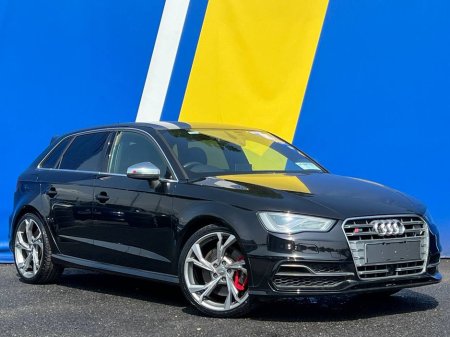 2015 Audi S3 2.0 TFSI QUTTRO AUTO // FULL SERVICE HISTORY // LEATHER HEATED & POWERED SEATS // ALL-WHEEL-DRIVE €24,950