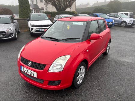 2010 Suzuki Swift GLX 5DR 1.3 €4,850