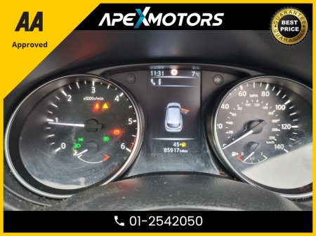 2017 Nissan Qashqai FINANCE ARRANGED * DCI TEKNA * 4X4 130PS * FULL SPEC  * PANORAMIC SUNROOF * NEW NCT JAN-28 * IMMACULATE * 6-STAMPS SERVICE HISTORY * AA APPROVED * 101 SAFETY CHECKLIST * HEATED SEATS * COLOUR REVERSE €15,749 thumbnail