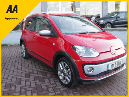 2017 Volkswagen up! 1.0TSI  UP CROSS EDITION 5DR HATCHBACK AUTO WITH 102,000 KMS // STUNNING LITTLE CAR // BUY WITH CONFIDENCE AA AND SIMI APPROVED DEALER 2026 // ALL TRADE INS WELCOME // FINANCE ARRANGED // €10,950