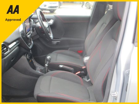 2022 Ford Puma ST-LINE  5DR 1.0T 125 MHEV.  SOLAR SILVER WITH BLACK ROOF  , ONE  CAREFUL OWNER, FULL FORD SERVICE HISTORY AND IN SHOWROOM CONDITION !!12 MONTHS AA AND 12 MONTHS WARRANTY.  CALL BRENDAN ON 0872051161 €23,500 thumbnail