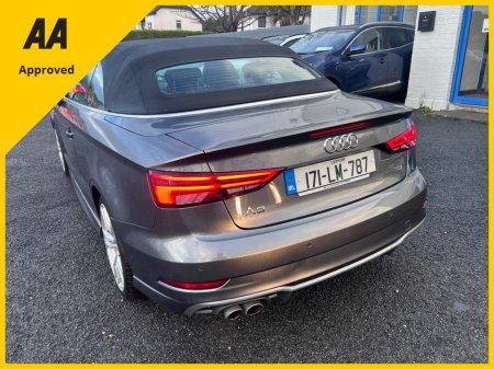 2017 Audi A3 2017 AUDI A3 2.0TDI S LINE CABRIO €17,950 thumbnail
